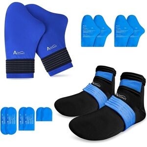 Blue and Black Women's Therapy Set